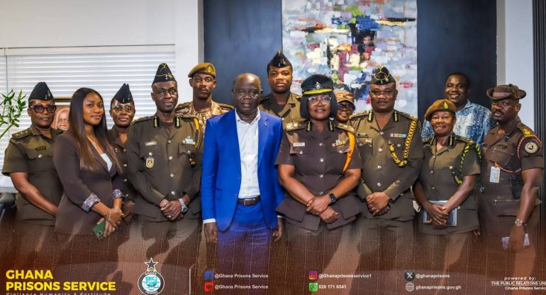 Director General of Prisons Engages GETFund on Inmate Rehabilitation Partnership